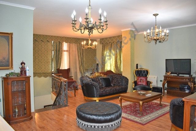 Two storey villa for rent in Islam Alla street in Tirana.
The villa offers a surface of 194 m2 and 